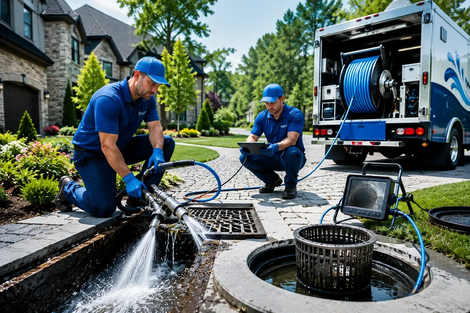 Local outdoor drain cleaning professionals in Bloomington, CA