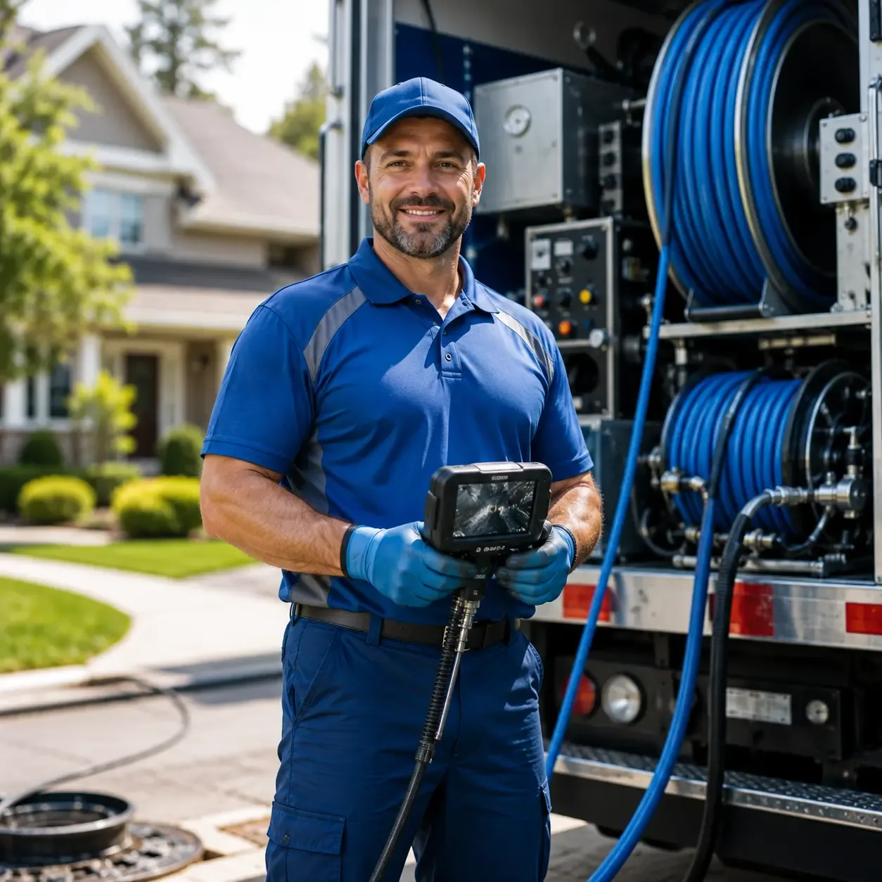 Local outdoor drain cleaning specialists in Bloomington, CA